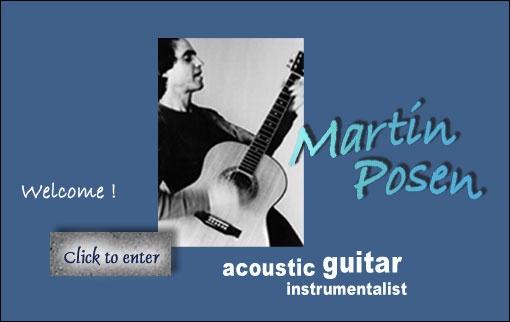 martin posen - acoustic guitarist Canada